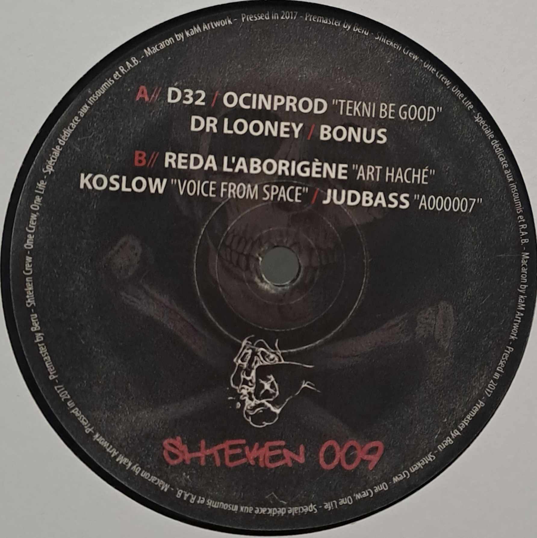 Shteken 09 - vinyle freetekno